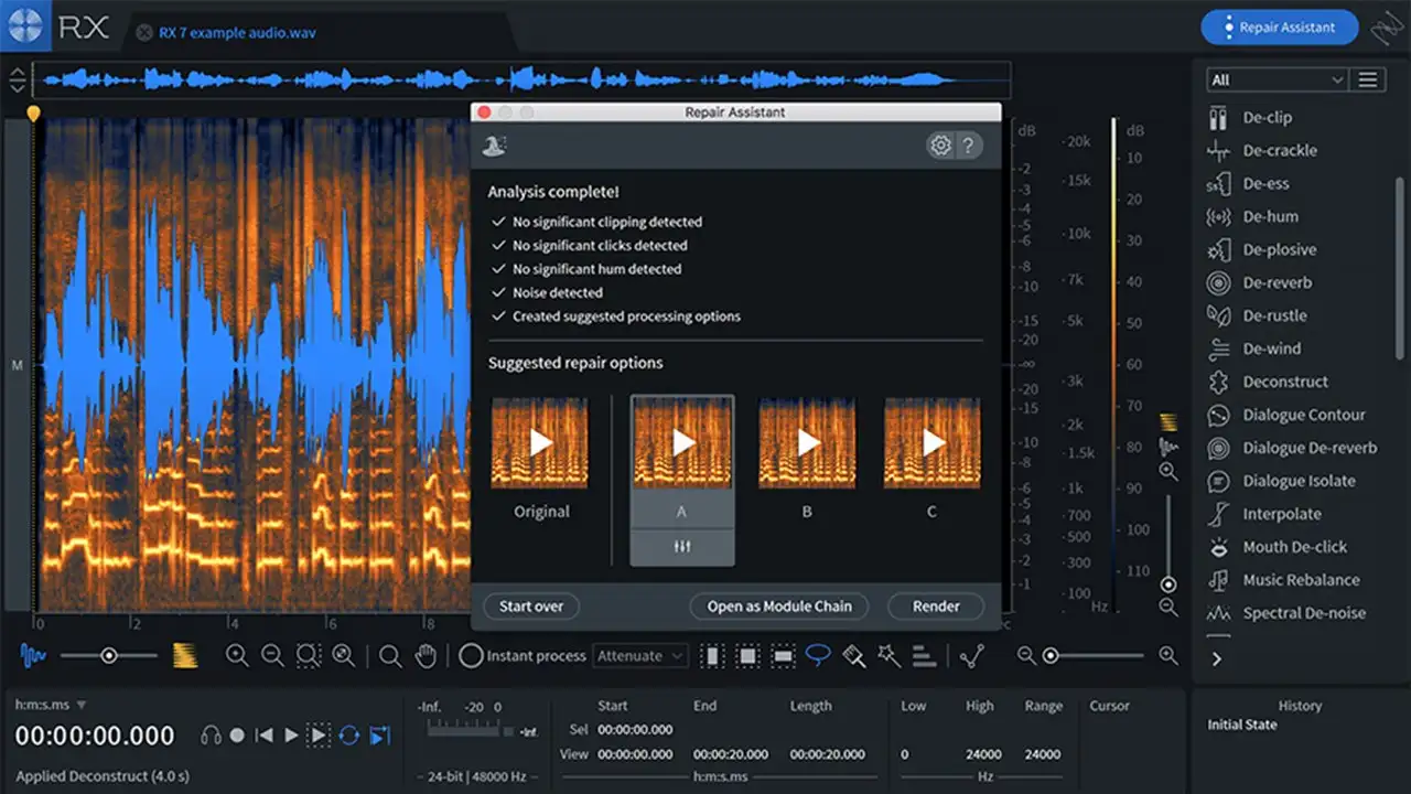 iZotope RX Audio Editor Advanced