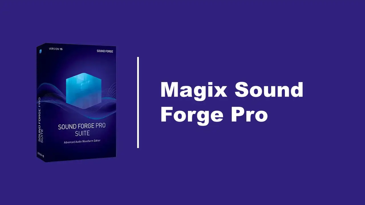 Magix Sound Forge Pro